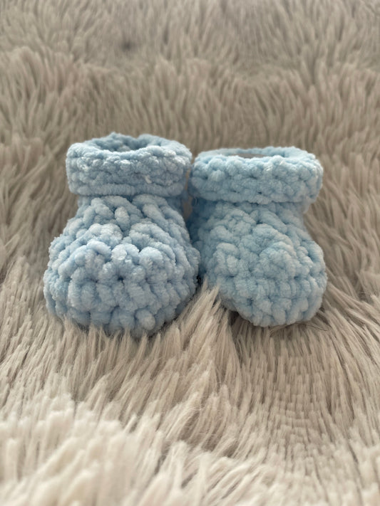 Baby Booties (Baby Blue)