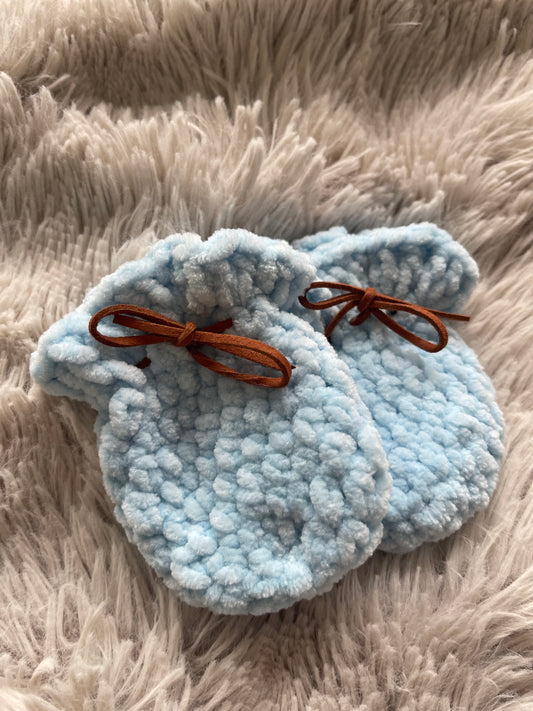 Baby Mittens (Baby Blue)