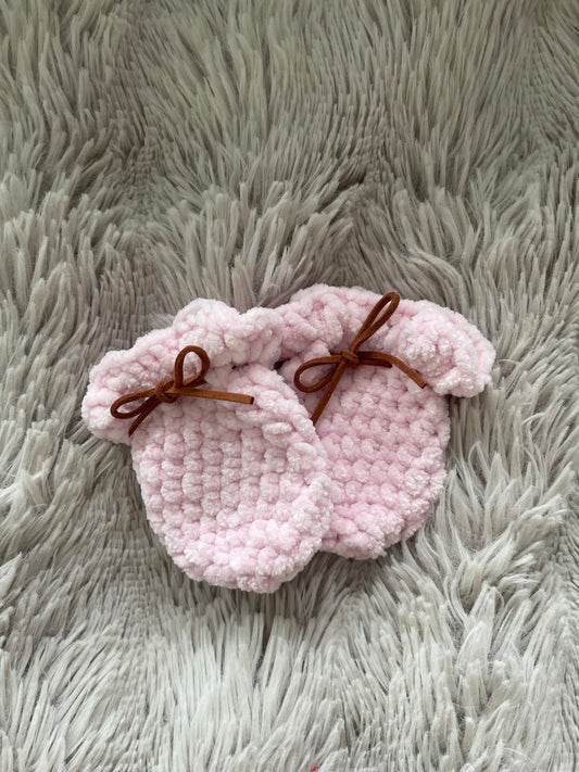 Baby Mittens (Baby Pink)