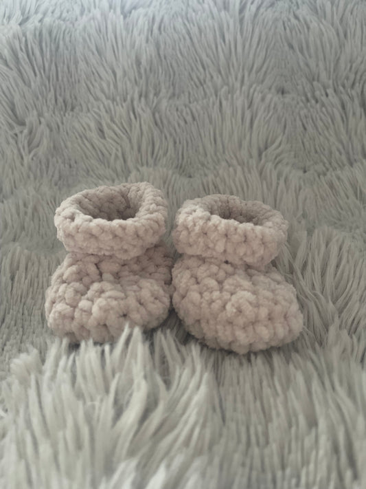 Baby Bootie (Beige/Fawn)