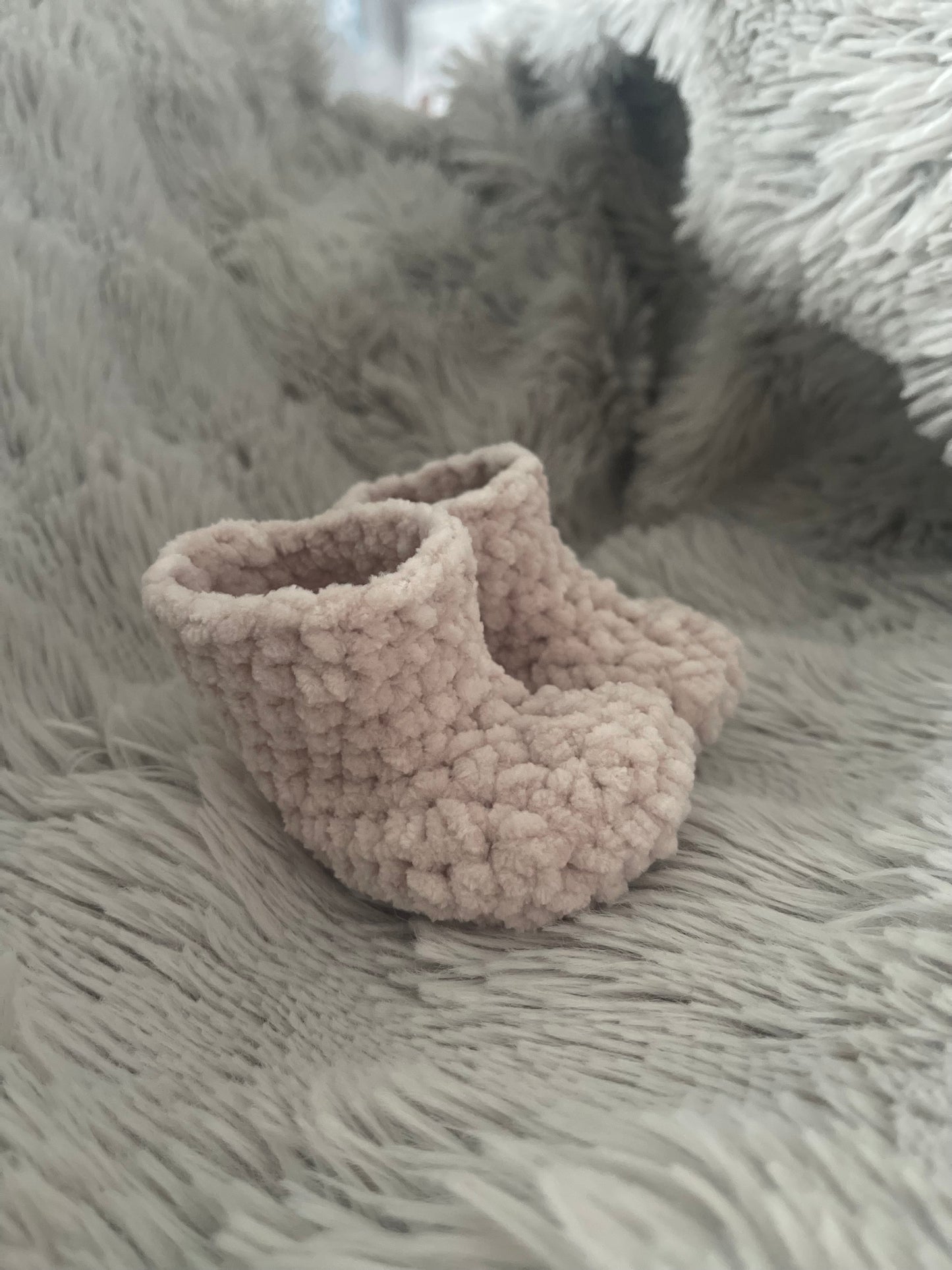 Baby Bootie (Beige/Fawn)