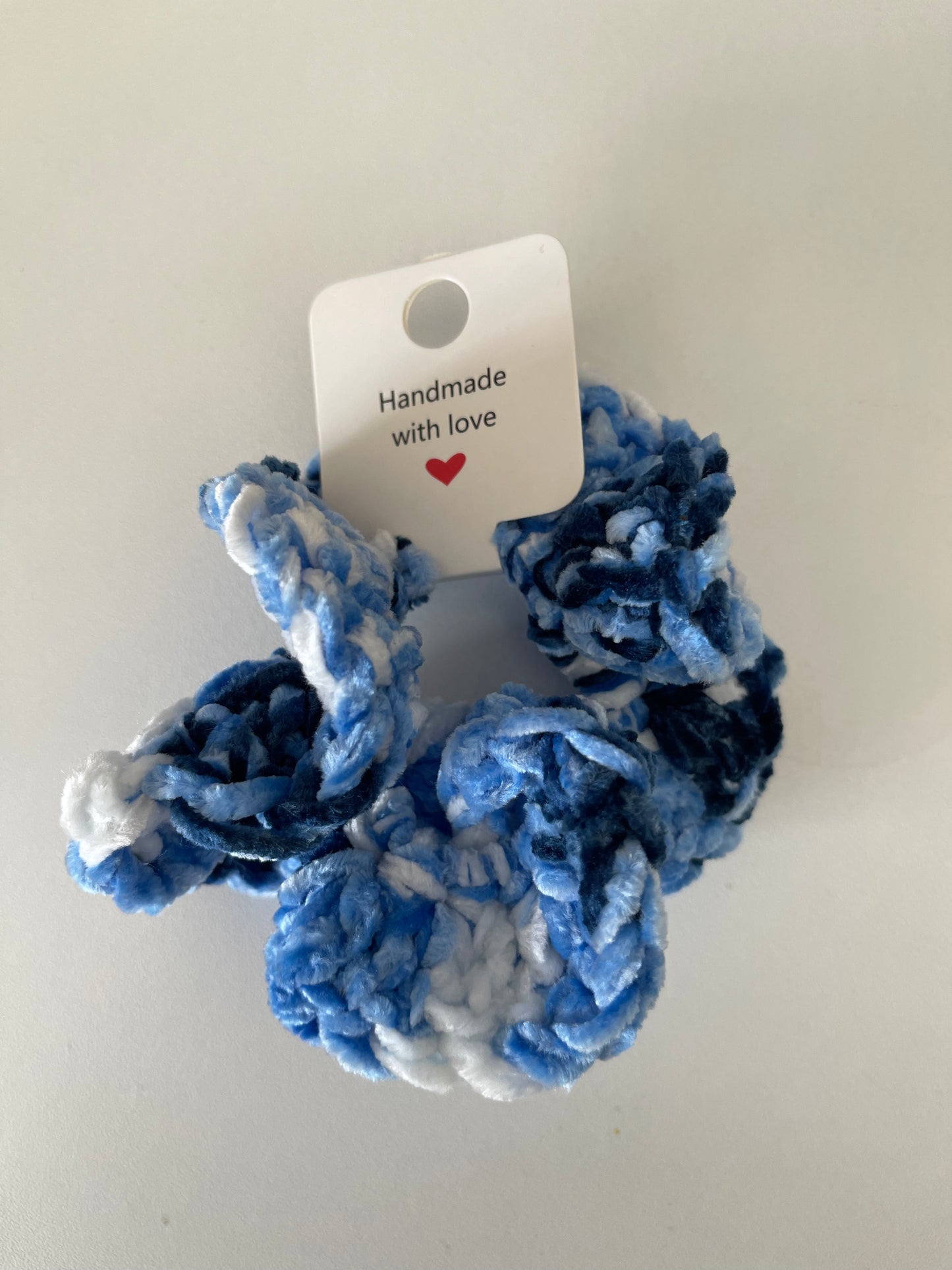 Marble Velvet Scrunchies