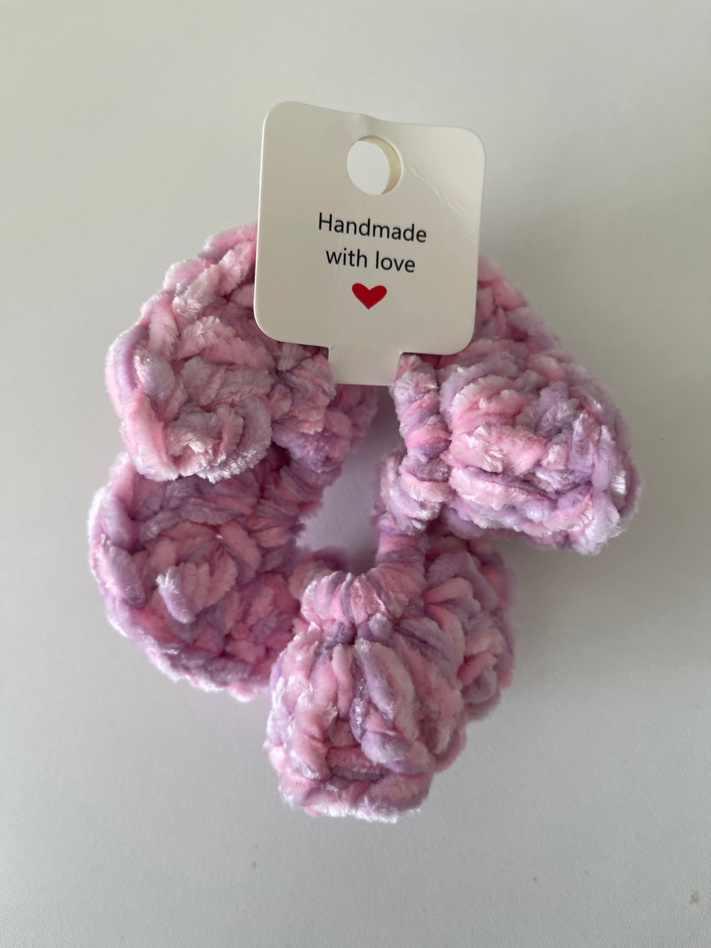 Marble Velvet Scrunchies