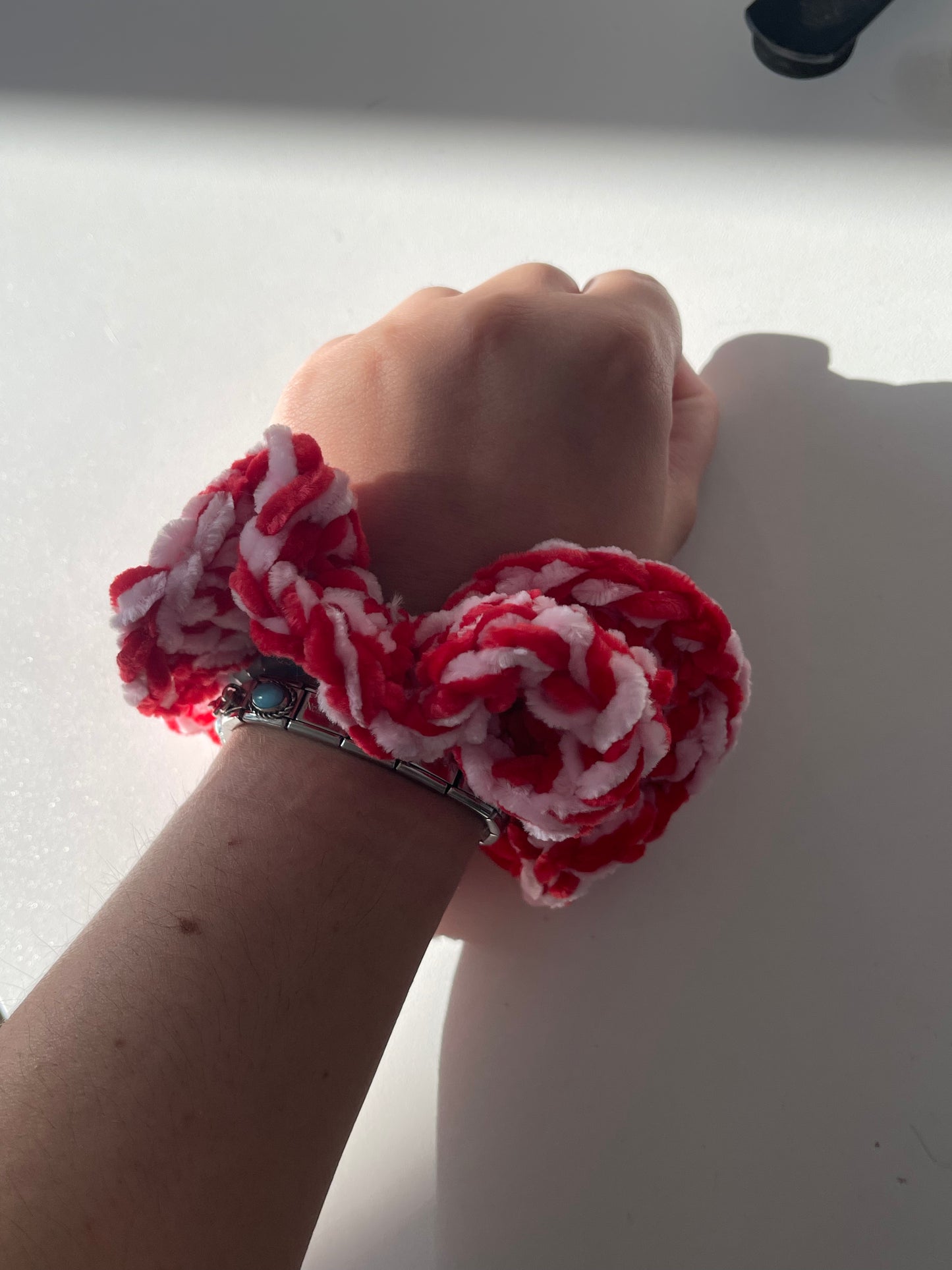 Marble Velvet Scrunchies