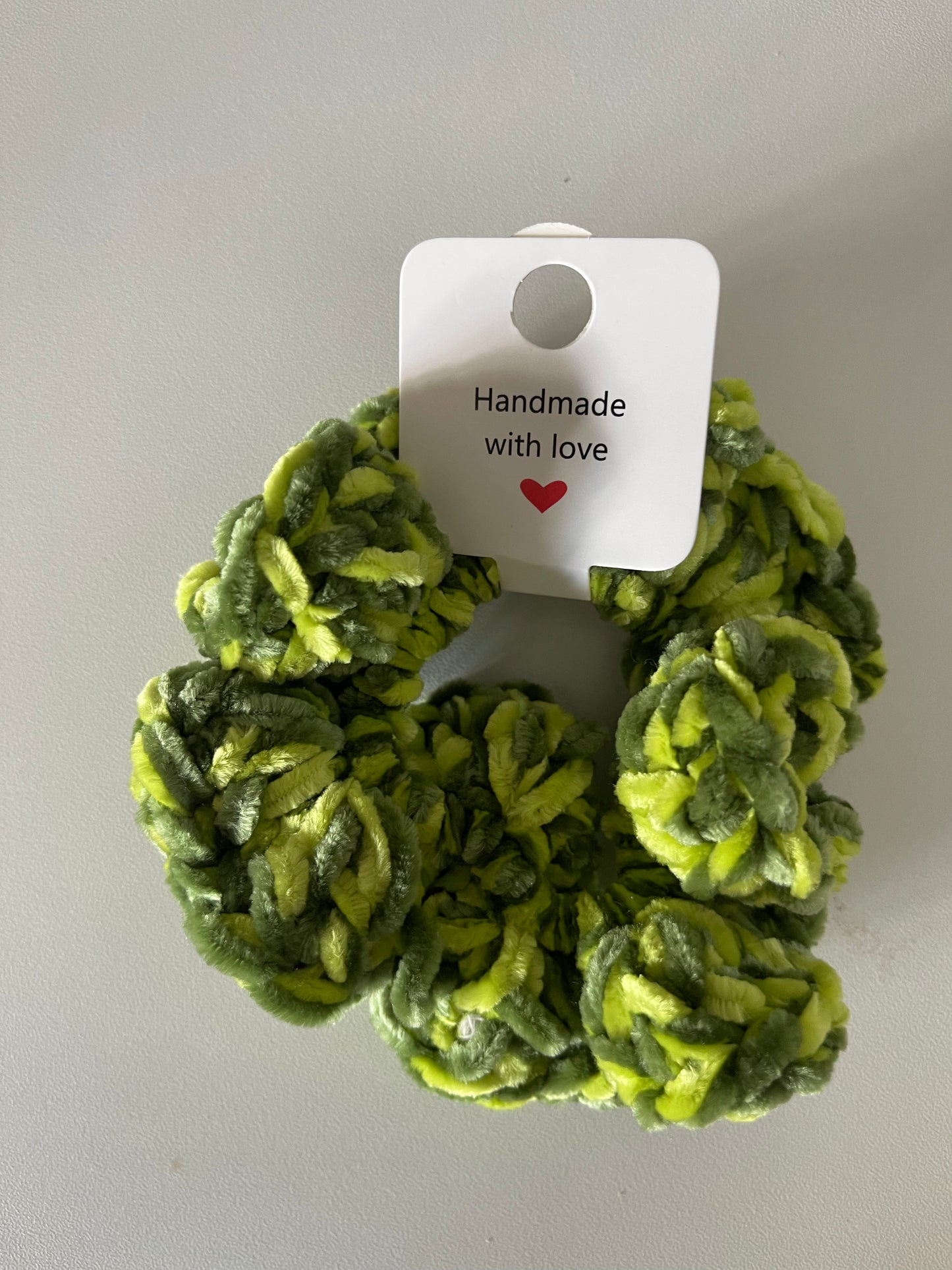 Marble Velvet Scrunchies