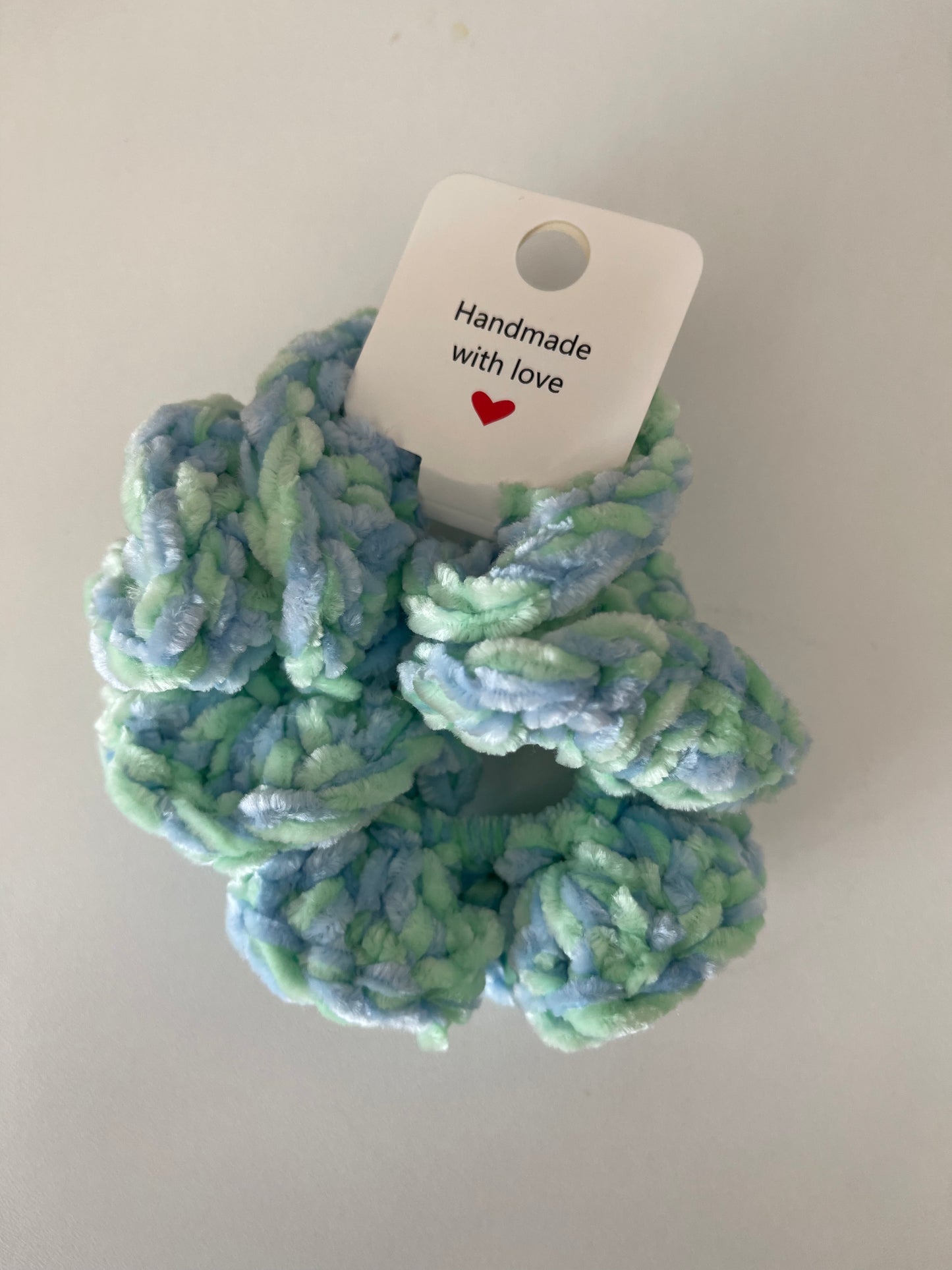 Marble Velvet Scrunchies