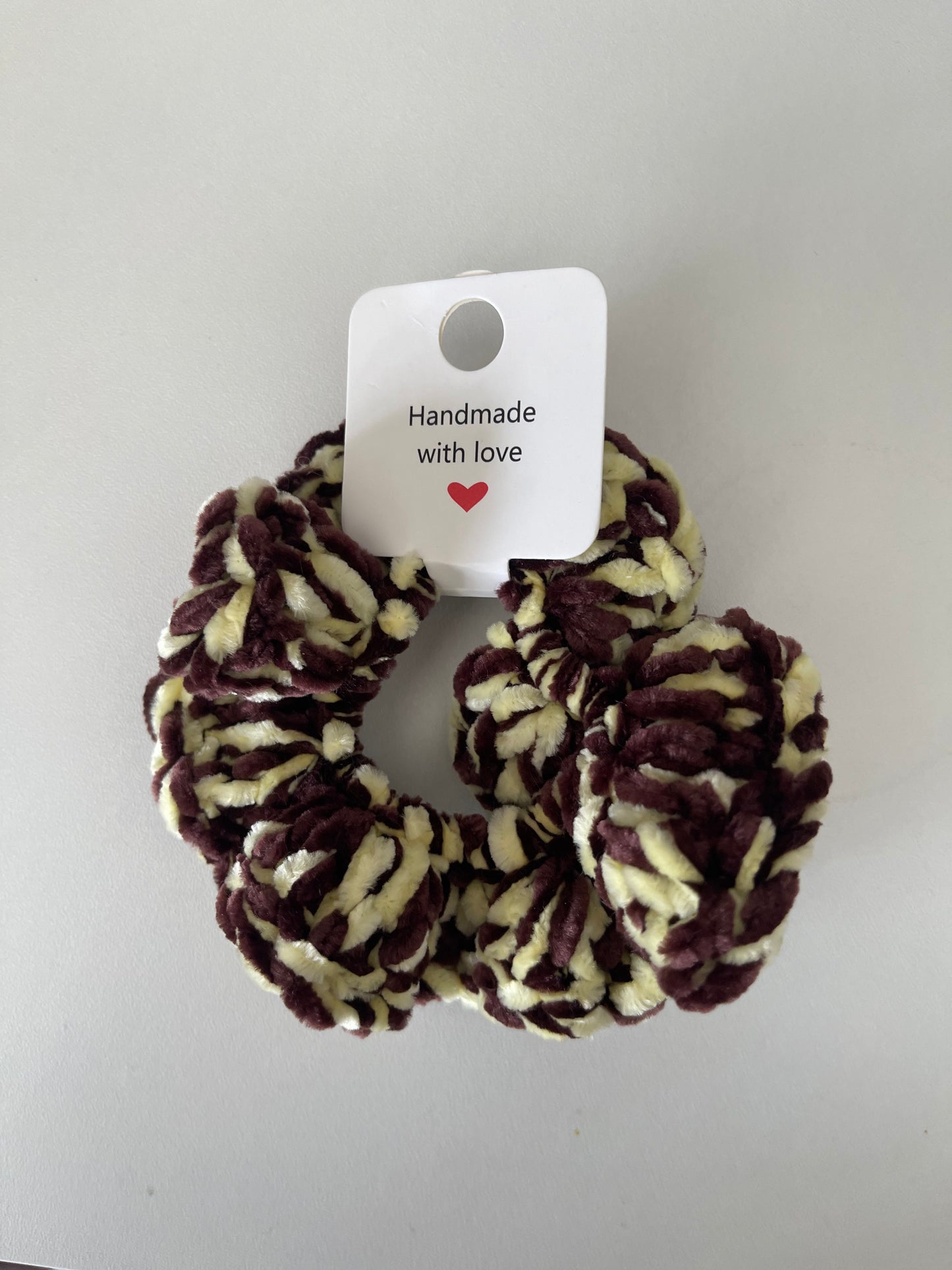 Marble Velvet Scrunchies