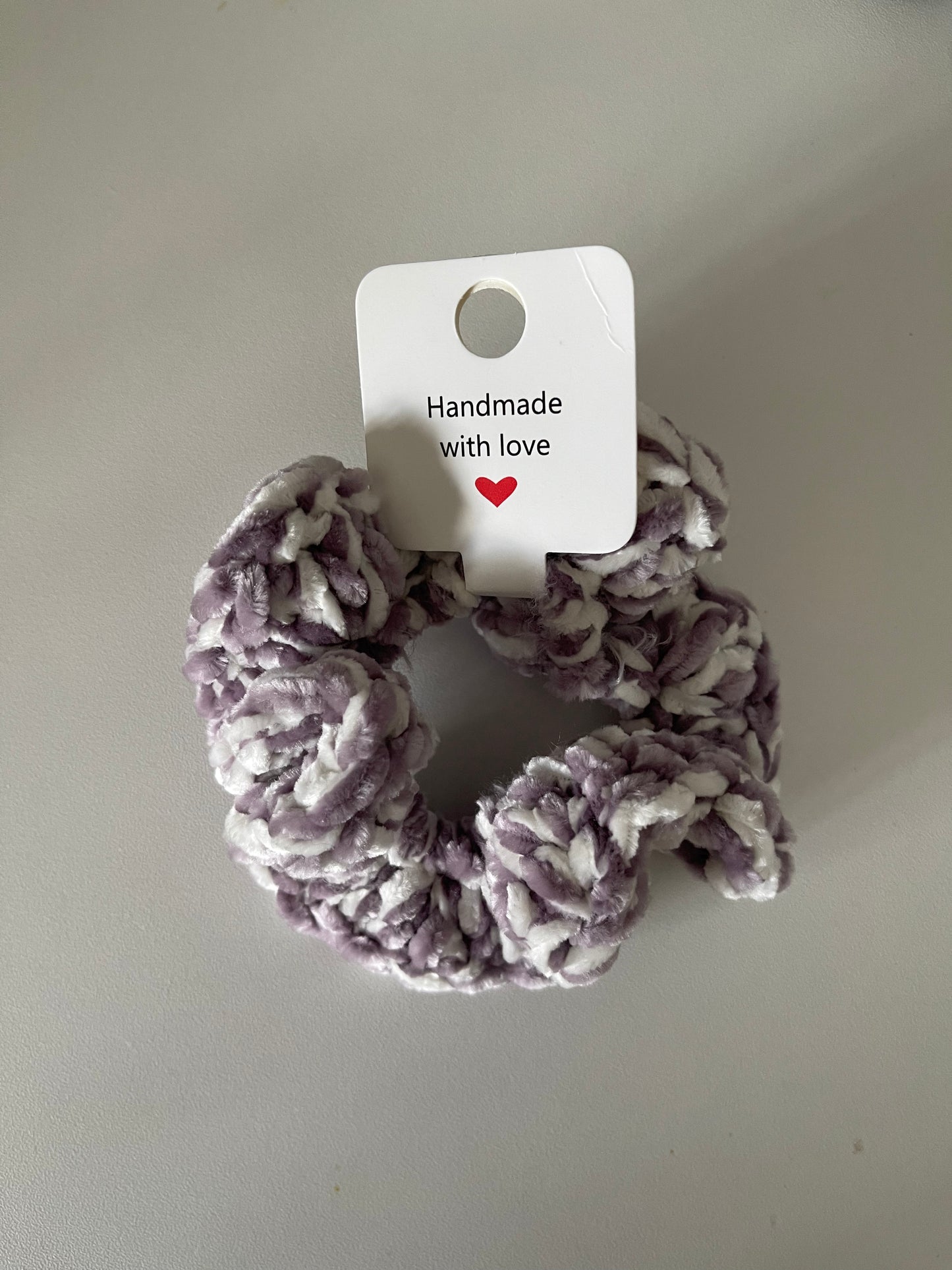Marble Velvet Scrunchies