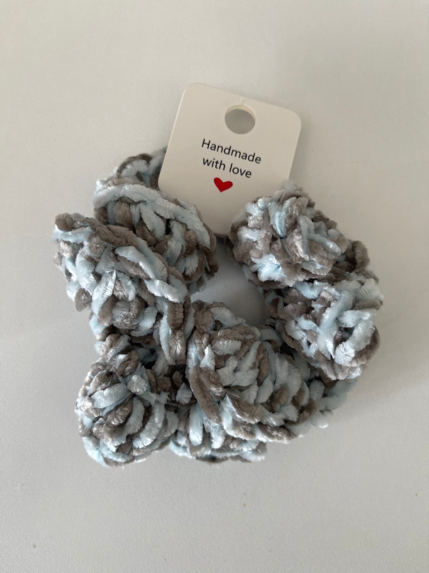Marble Velvet Scrunchies