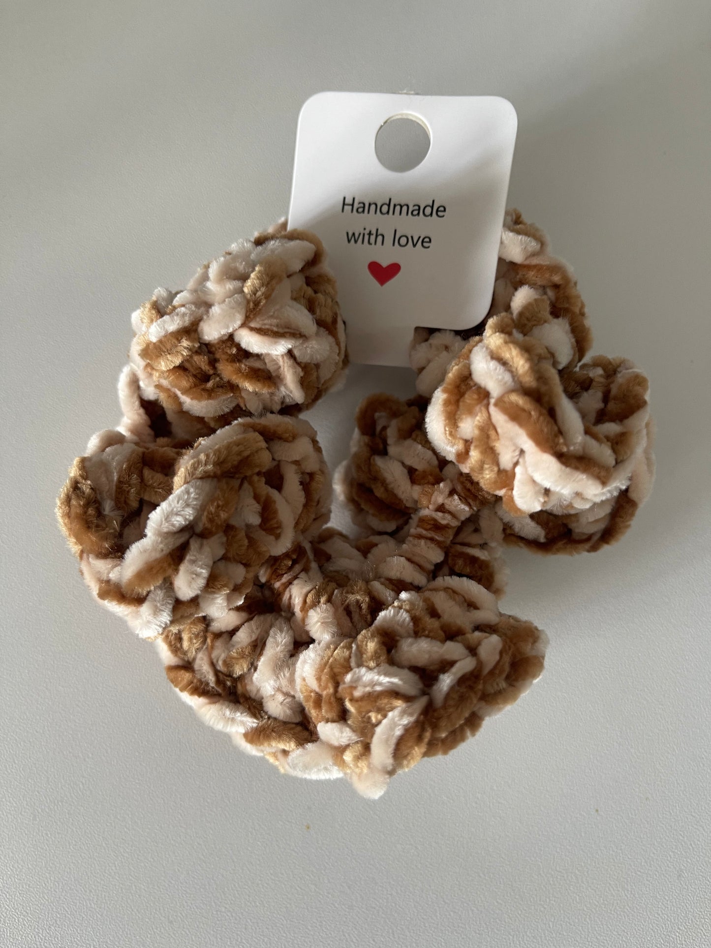 Marble Velvet Scrunchies
