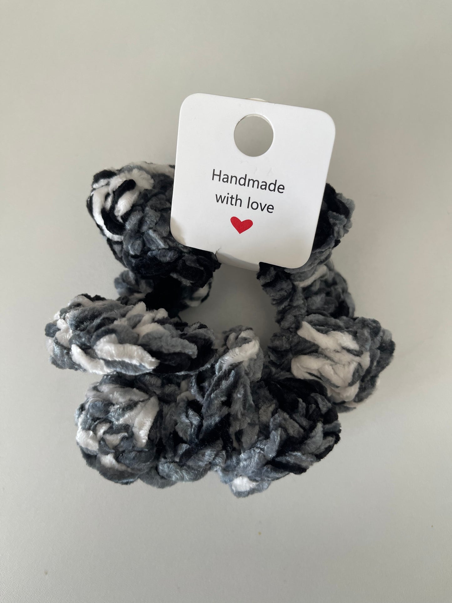 Marble Velvet Scrunchies